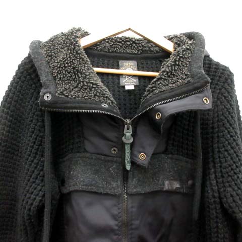 ディーゼル DIESEL TRICOT&CO ニットジャケット ジップアップ フード L 