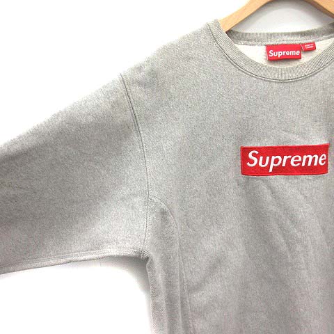 シュプリーム SUPREME 初期カナダ製 ボックスロゴクルーネック 
