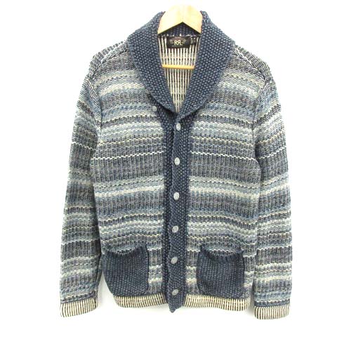 ダブルアールエル RRL ラルフローレン カーディガン ニット ショール 