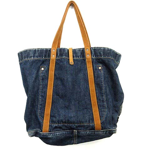 ダブルアールエル RRL ラルフローレン デニム トートバッグ USED加工 