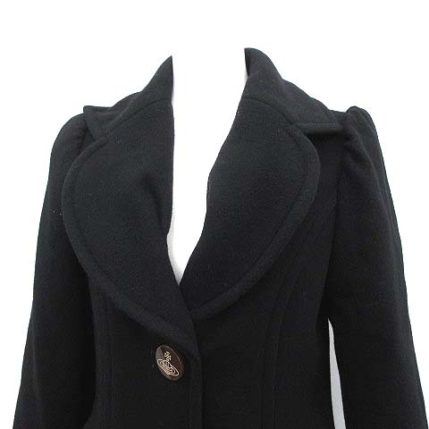 Vivienne Westwood RED LABEL◇チェスターコート/3/ウール/GRY