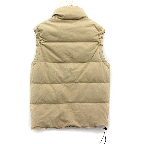 ソフネット SOPHNET. ダウンベスト カウレザー スタンドカラー L 