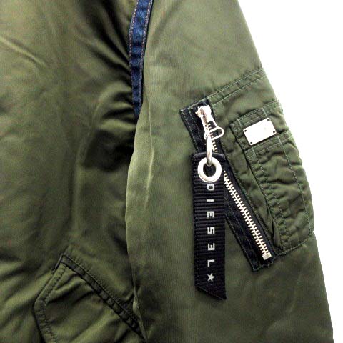 DIESEL　フライトジャケット 楽天市場】【中古】DIESEL ディーゼル MA-1 A15556RAEZA フライト
