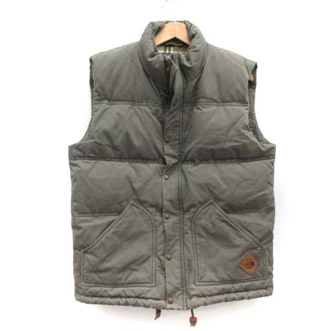 ザノースフェイス THE NORTH FACE ダウンベスト 中綿 M グレー