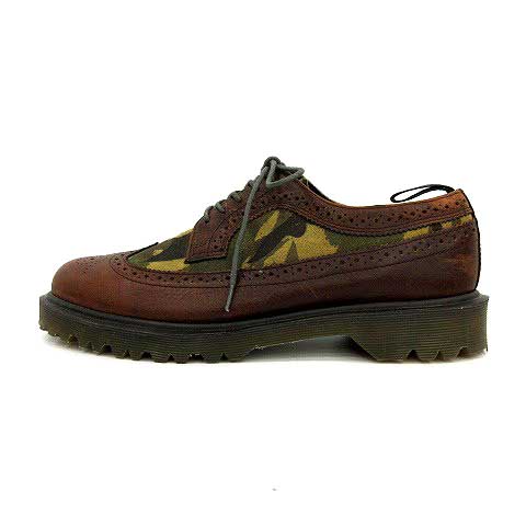 Dr.Martens ブローグ シューズ Dr. Martens/ドクターマーチン 3989 イエローステッチ ブローグ
