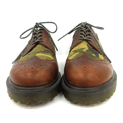 ドクターマーチン【美品】ブローグシューズ バイカラー UK5 楽天市場】ドクターマーチン 5ホール Dr.Martens 3989 5アイ ブローグ