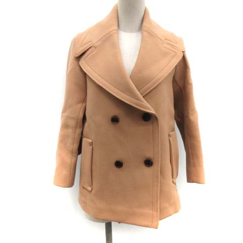 クロエ CHLOE ピーコート Pコート ウール 34 ベージュ /TK レディース  