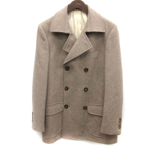 ブルネロクチネリ Brunello Cucinelli ピーコート Pコート カシミヤ混