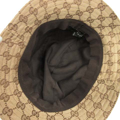 再値下げ！GUCCI グッチ バケットハット シェリーライン GUCCI グッチ ハット 帽子 シェリーライン 本革 レザー ブラック