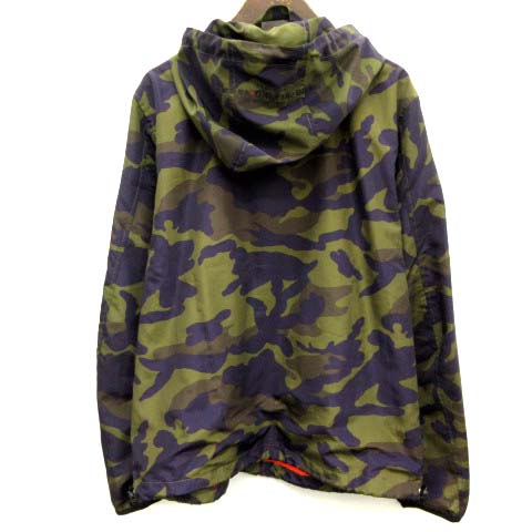 ディーゼル DIESEL マウンテンパーカー ジャケット ジップアップ 迷彩 