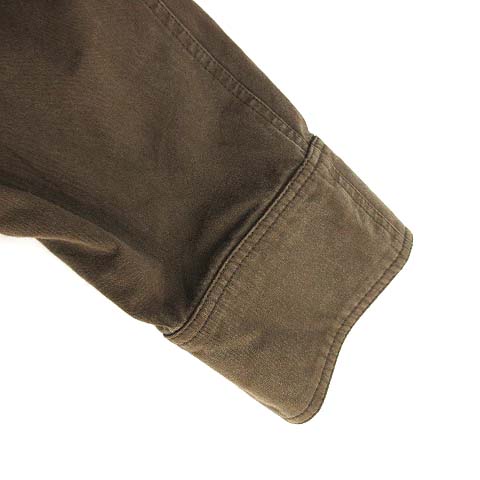 Dior Homme M-65タイプ二重襟ジャケット 44 カーキ エディ期 ディオールオム Dior HOMME 05SS シャツジャケット M-65