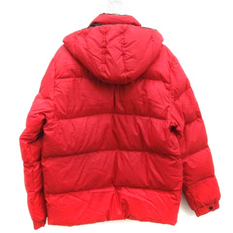 モンクレール MONCLER ダウンジャケット バジーレ BAZILLE フード 1 赤 