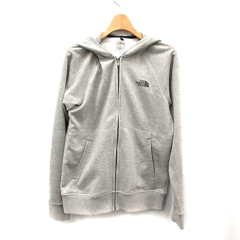 THE NORTH FACE グレー ジップアップパーカー レディースTHE NORTH