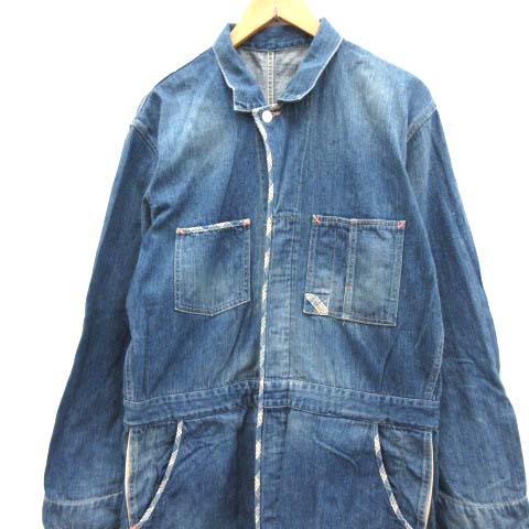 ポータークラシック Porter Classic つなぎ オールインワン デニム L 青 ブルー Ek メンズ 081 ベクトルパーク