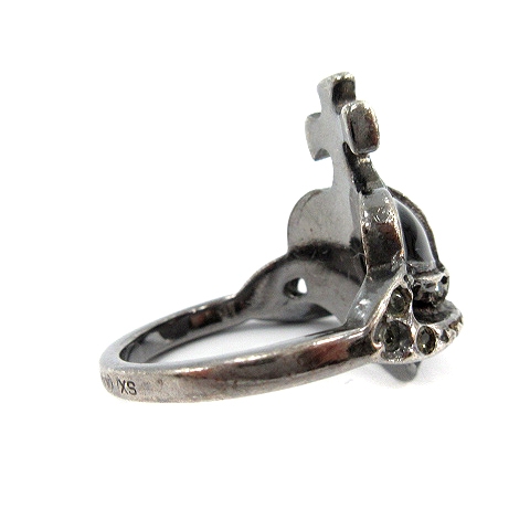 Vivienne Westwood 黒 スペード リング 16号 シルバー925 Vivienne Westwood 黒 スペード リング 16号 シルバー925 - メルカリ