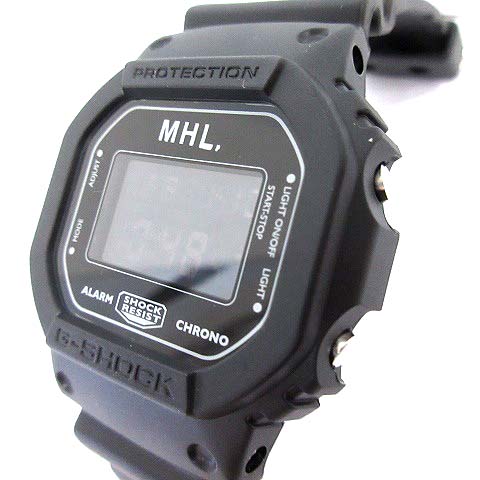 マーガレットハウエル MHL. 腕時計 G-SHOCK デジタル ラバー DW