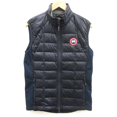 カナダ製 カナダグース canada goose 取り去り ダウンベスト m ネイビー