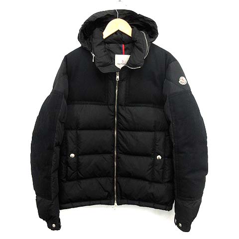 モンクレール MONCLER ダウンジャケット ARCS フード ナイロン 2 黒  