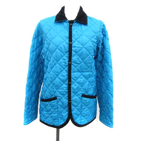 ラベンハム Lavenham キルティングジャケット 中綿 36 青 ブルー Kh レディース 081 ベクトルパーク