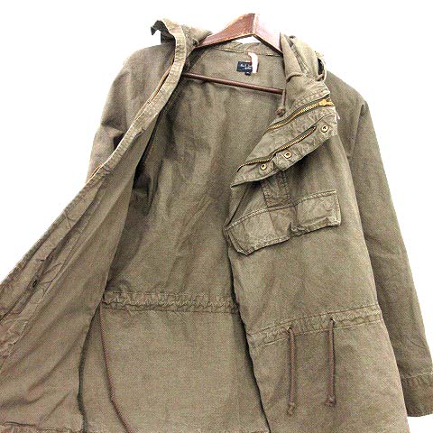 ポールスミス PAUL SMITH モッズコート アノラックパーカー フード M