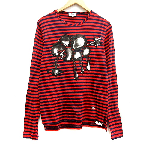 超激得，新作 Vivienne Westwood MAN ／ ボーダーロングTシャツ