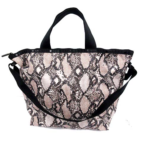 レスポートサック LesportSAC トートバッグ ショルダー 2Way パイソン 