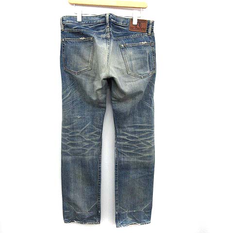 ヒステリックグラマー Hysteric Glamour デニム ジーンズ パンツ ダメージ加工 ストレート W32 インディゴ Kh メンズ 081 ベクトルパーク