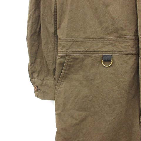 サイ Scye つなぎ オールインワン ジャンプスーツ ミリタリー 長袖 38 M カーキ Kh メンズ 081 ベクトルパーク