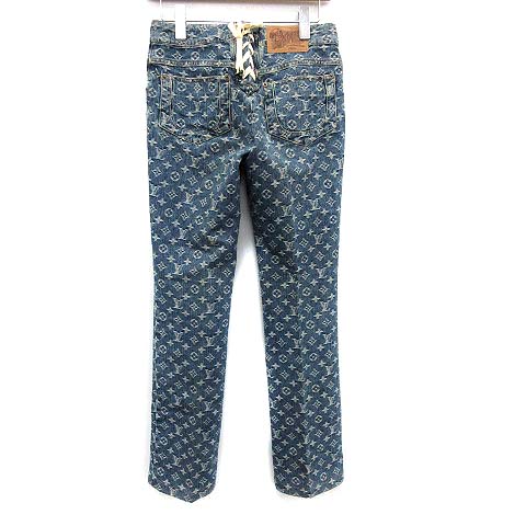 ルイヴィトン LOUIS VUITTON デニム ジーンズ パンツ モノグラム 