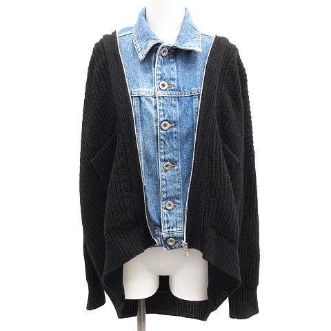 ディーゼル DIESEL デニムニットジャケット Gジャン ジージャン  
