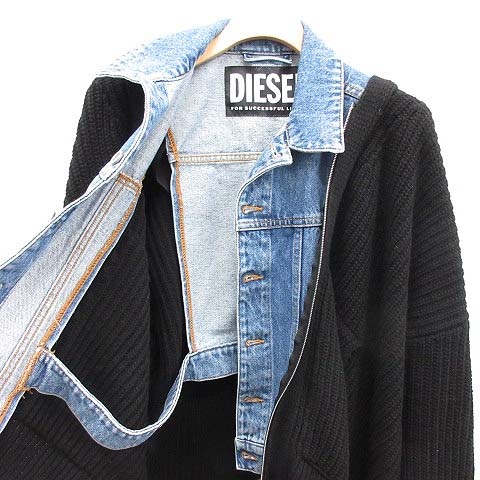 ディーゼル DIESEL デニムニットジャケット Gジャン ジージャン 