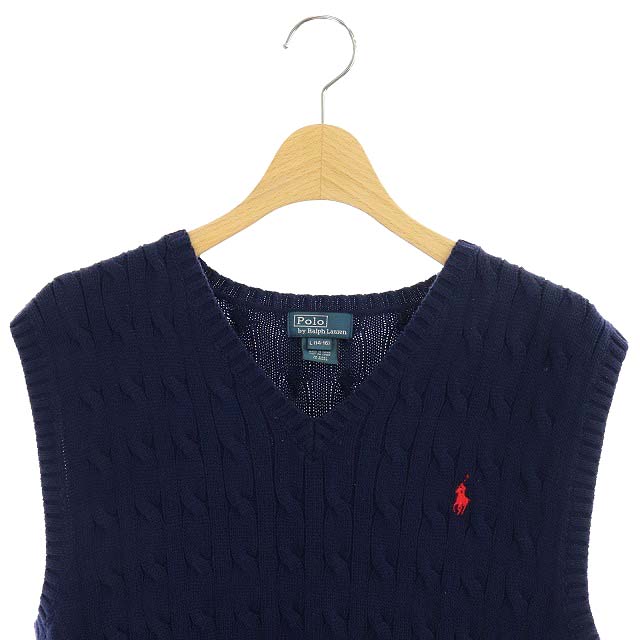 ポロ ラルフローレン POLO RALPH LAUREN ケーブルニット ベスト プル