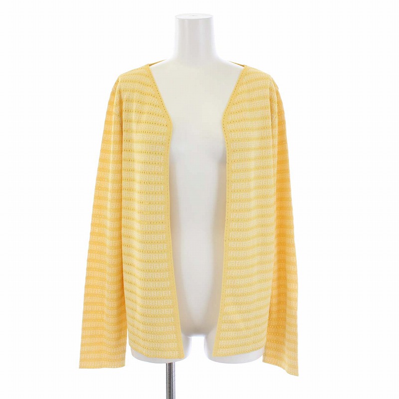 FENDI ズッカ柄カーディガン 希少】FENDI カーディガンvintage ズッカ