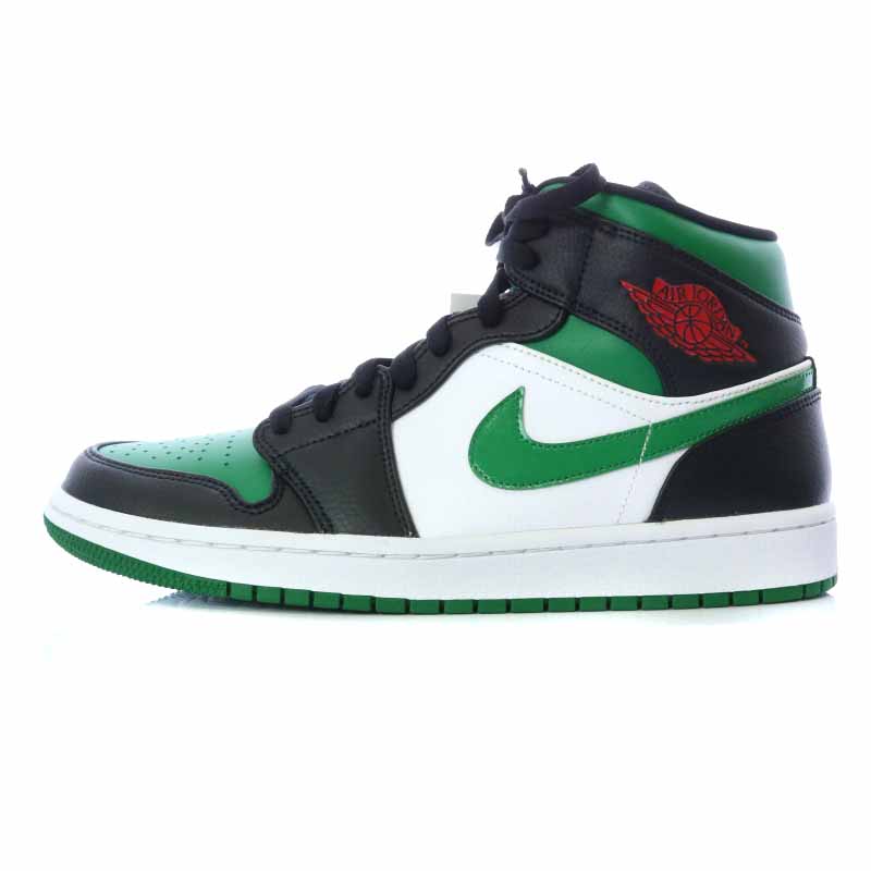 未使用品 ナイキ NIKE AIR JORDAN1 MID PINE GREEN ハイカット