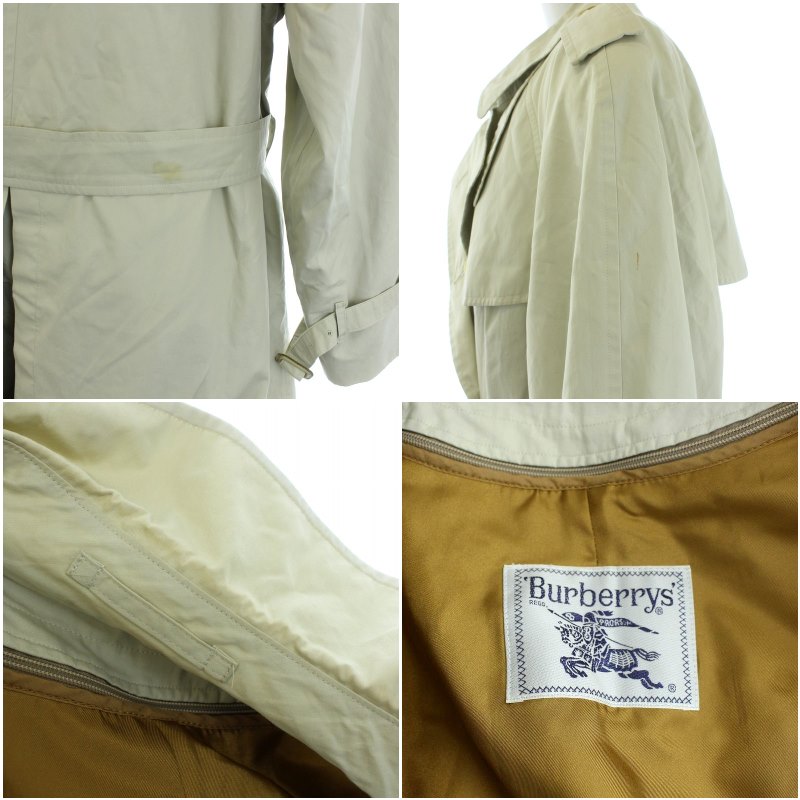 バーバリーズ Burberrys ヴィンテージ 白タグ トレンチコート ノバ