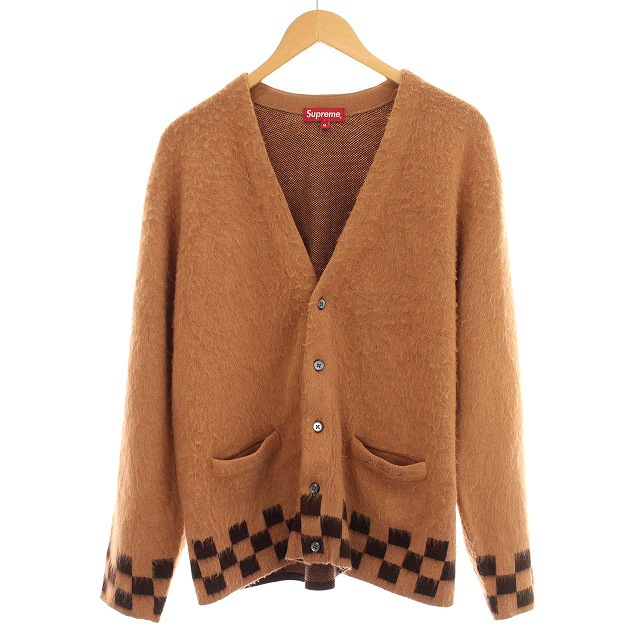 シュプリーム SUPREME 21SS Brushed Checkerboard Cardigan 