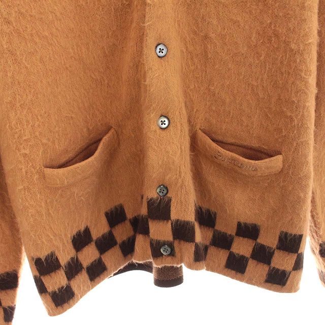 シュプリーム SUPREME 21SS Brushed Checkerboard Cardigan