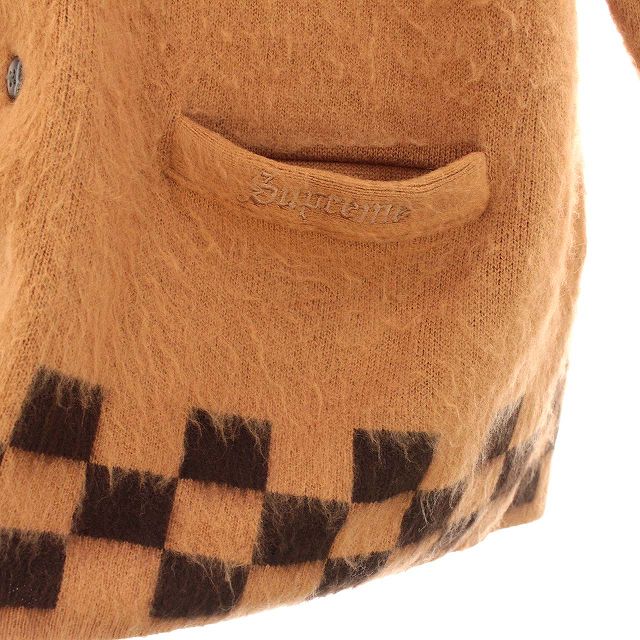 シュプリーム SUPREME 21SS Brushed Checkerboard Cardigan
