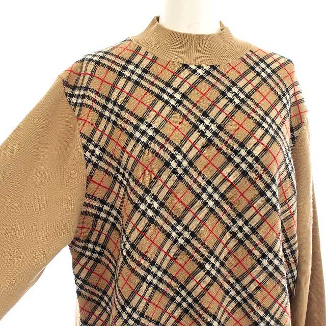 バーバリーズ Burberrys ヴィンテージ ニット ハイネック ノバチェック