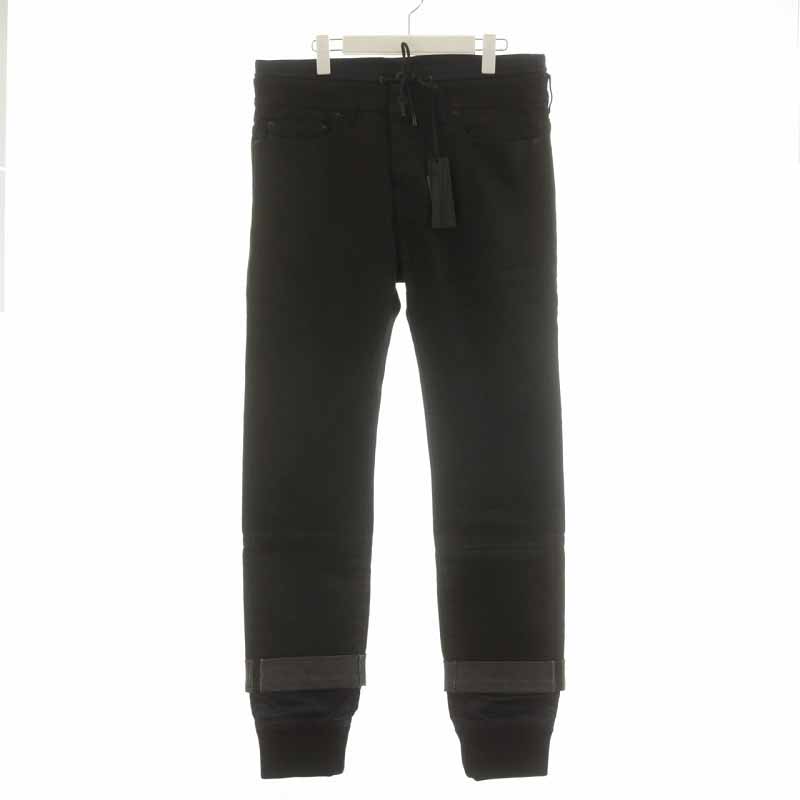 未使用品 ディーゼルブラックゴールド DIESEL BLACK GOLD 異素材切替 