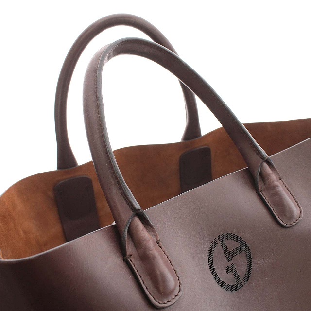 ジョルジオアルマーニ GIORGIO ARMANI トートバッグ レザー ショルダー  