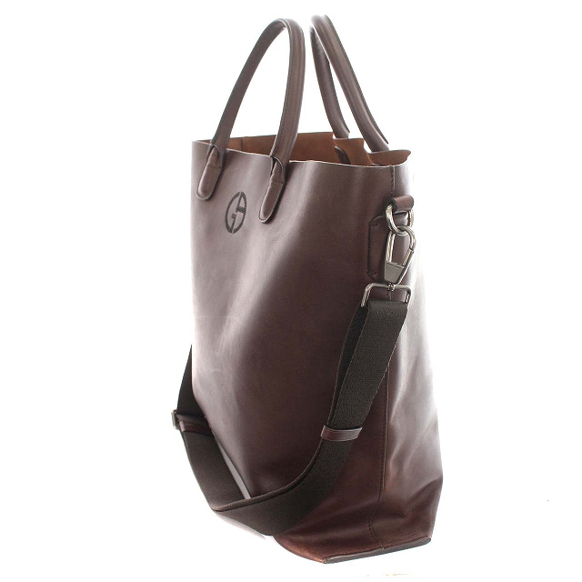ジョルジオアルマーニ GIORGIO ARMANI トートバッグ レザー ショルダー  