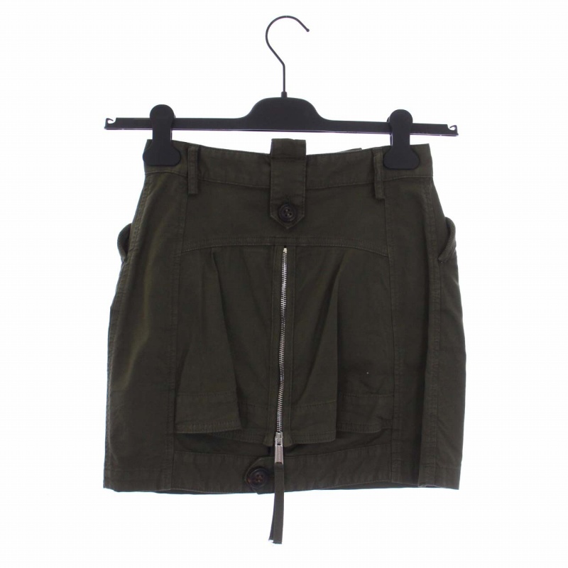 未使用品 ディースクエアード DSQUARED2 22SS バックジップ タイト  