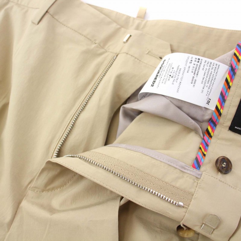 未使用品 ディースクエアード DSQUARED2 ワイドパンツ スラックス  