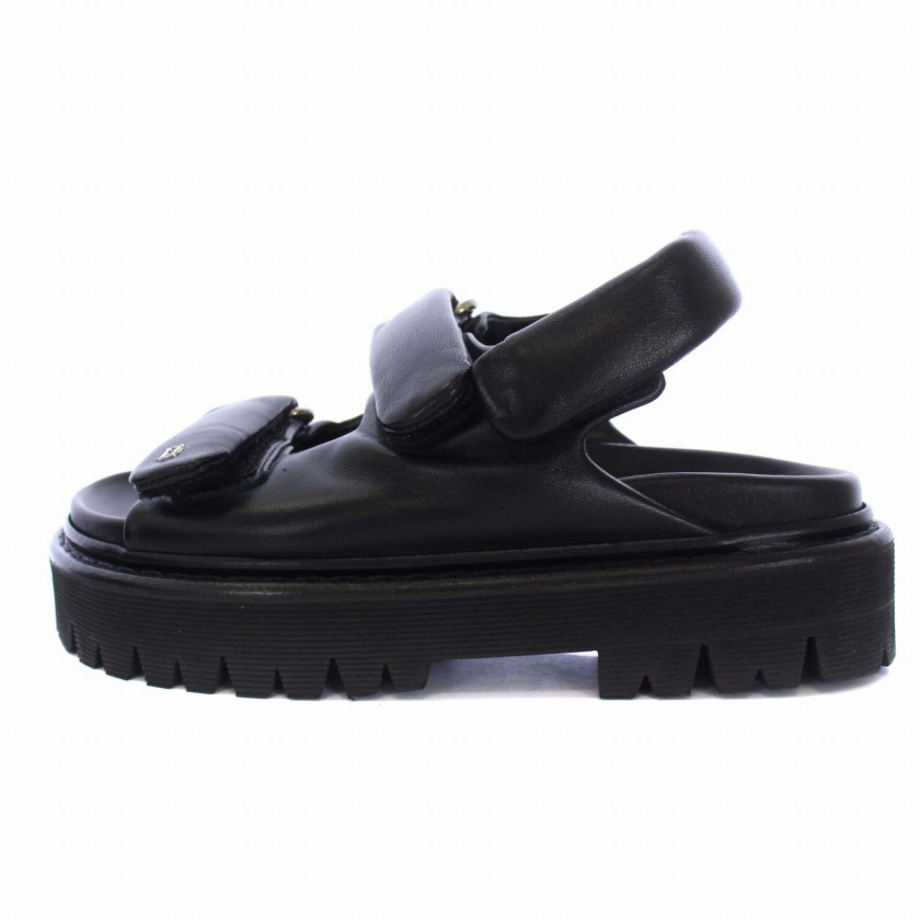 未使用品 ディースクエアード DSQUARED2 Flat Sandals サンダル 厚底 