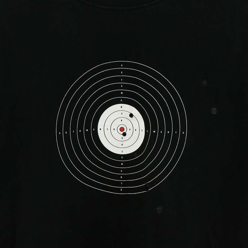 ヴェトモン ベトモン VETEMENTS 19SS TARGET TEE Tシャツ