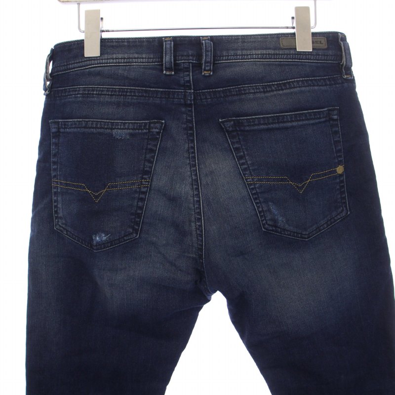 ディーゼル DIESEL DENIM SPENDER デニムパンツ ジョグジーンズ ジップ 