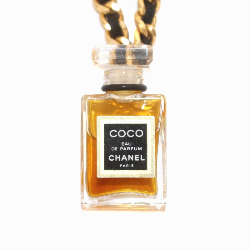 シャネル CHANEL ネックレス ペンダント ココ オードパルファム 香水 