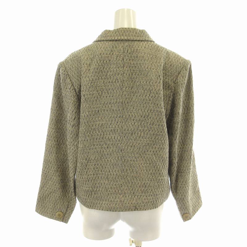 クリスチャンディオール ジャケット ウール ツイード アウター