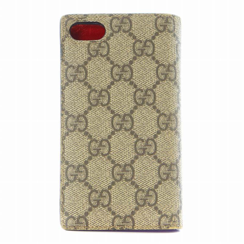 GUCCI グッチ　GGスプリーム　ミスティックキャット　スマホケース　新品 GUCCI グッチGGスプリームミスティックキャットスマホケース新品